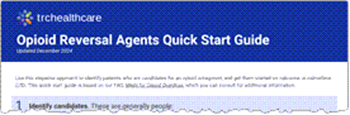 Opioid Reversal Agents